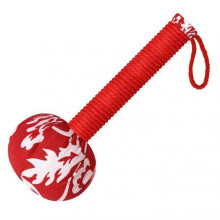 (26cm,Red)Hammer-Shaped Meridians Massage Stick Effective Self-Massage Tool for Home/Travel