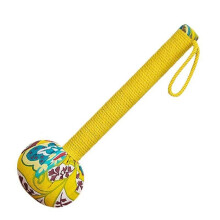 (31cm,Yellow)Hammer-Shaped Meridians Massage Stick Effective Self-Massage Tool for Home/Travel