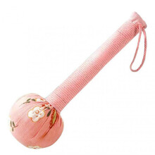(31cm,Pink)Hammer-Shaped Meridians Massage Stick Effective Self-Massage Tool for Home/Travel