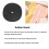 Rubber Buttonhole Elastic Band Home Office Fixing Tool Portable Black 10