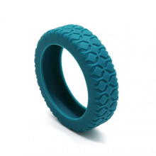 (1pcs, Lake Blue) Silicone Protector for Suitcases Wheel Super Soft Suitcase Wheels Protector Cover Replacement for Travel