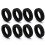 (8pcs, Black) Silicone Protector for Suitcases Wheel Super Soft Suitcase Wheels Protector Cover Replacement for Travel 1