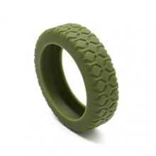 (1pcs, Military Green) Silicone Protector for Suitcases Wheel Super Soft Suitcase Wheels Protector Cover Replacement for Travel