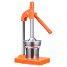 (Orange)Manual Juicer Multi-Purpose Fruit Press Squeezer Kitchen Accessories