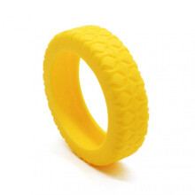 (1pcs, yellow) Silicone Protector for Suitcases Wheel Super Soft Suitcase Wheels Protector Cover Replacement for Travel