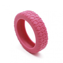 (1pcs, pink) Silicone Protector for Suitcases Wheel Super Soft Suitcase Wheels Protector Cover Replacement for Travel