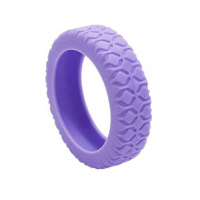 (1pcs, Purple) Silicone Protector for Suitcases Wheel Super Soft Suitcase Wheels Protector Cover Replacement for Travel