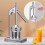 (Natural)Manual Juicer Multi-Purpose Fruit Press Squeezer Kitchen Accessories 2