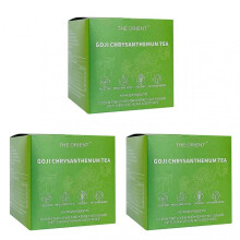 (3 Boxes)Chrysanthemum Goji-Berry Tea Natural Herbal Ingredients Health Liver Tea for Adults Teens