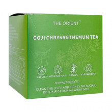 (1 Box)Chrysanthemum Goji-Berry Tea Natural Herbal Ingredients Health Liver Tea for Adults Teens
