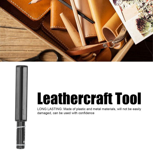 Cutter à cuir compact et portable, lames remplaçables. 2