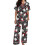 Weihnachts-Pyjamas, zweiteiliger-Dunkelgrau XXL 1