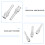 12 Pezzi Aghi Per Dispensing In Inox Punta Arrotondata 8