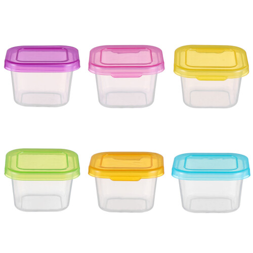 Set 6 Contenitori Alimenti Con 1