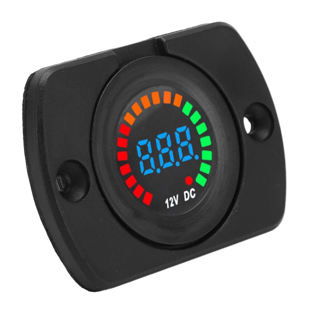 Waterproof Led Car Voltmeter Gauge 12V Digital Display For Trucks Yachts 4951358056736
