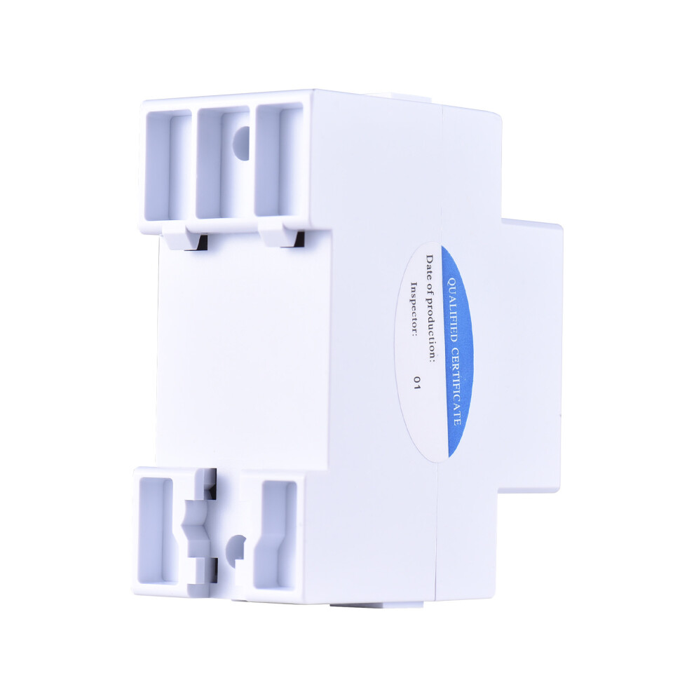Wifi Smart Energy Meter, 220V, 1.0 Accuracy, Lcd Display, White 4991358057333