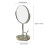 Miroir de table argenté 1/2 2917,512 cm 2