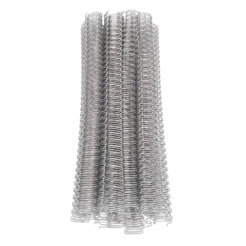 Drahtbinderücken mit Doppelschlaufe, 1,27 cm