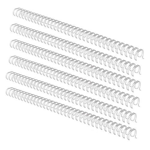 Drahtbinderücken mit Doppelschlaufe, 1,27 cm 2