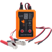 Kraftstoffinjektor-Testgerät Reinigungswerkzeug, 8 Impulsmodi, 12V, Schwarz & Orange