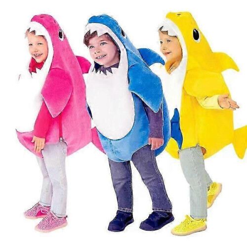 (blu-S)Costume di Halloween e Natale per bambini da squalo 1
