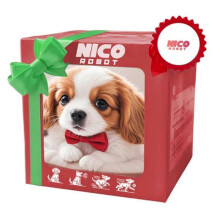 (C)My Realistic Robot Puppy, Electronic Interactive Dog, Robot Puppy That Acts Like A Real Puppy, Present for Kids Boys Girls