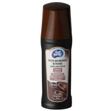 Flydende skocreme brun 70 ml vandfast glans