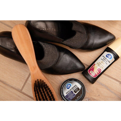 Flydende skocreme brun 70 ml vandfast glans 2