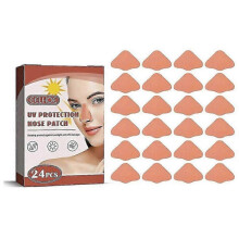 (1pack)For Reusable Sunblock Patches For Nose Uv Protection Concealer Moisturizing Patch For Outdoor Traini