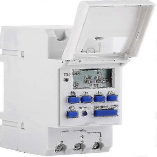 LCD Digital Timer Switch - Weekly Programmable Electronic Relay for 220V