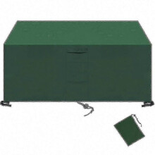 (280*280*80cm) 58 Sizes 420d Outdoor Patio Waterproof Oxford Garden Furniture Covers, Green
