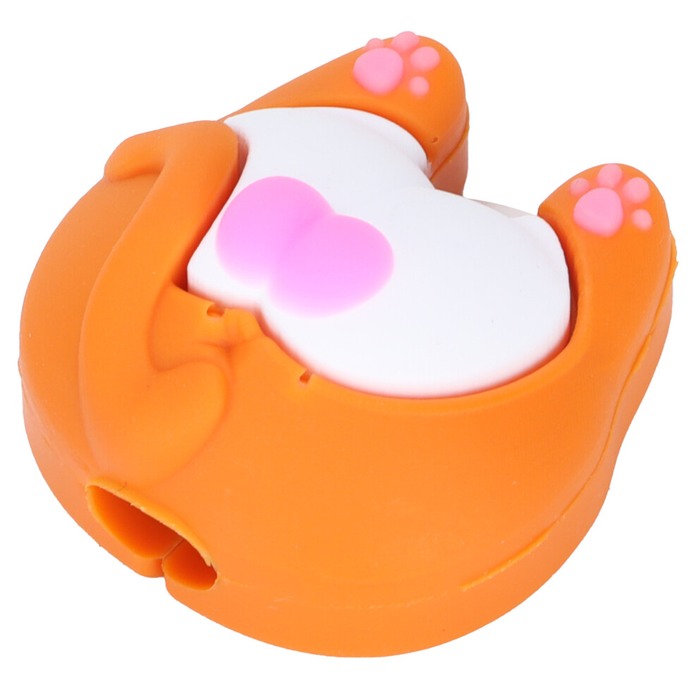 Cute Pvc Charging Cable Protector For Phone & Tablet Data Lines Brown 9401358060981
