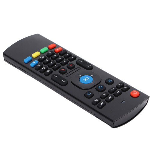 MX3-M Nero 2.4G telecomando TV wireless 10m, 2xAAA