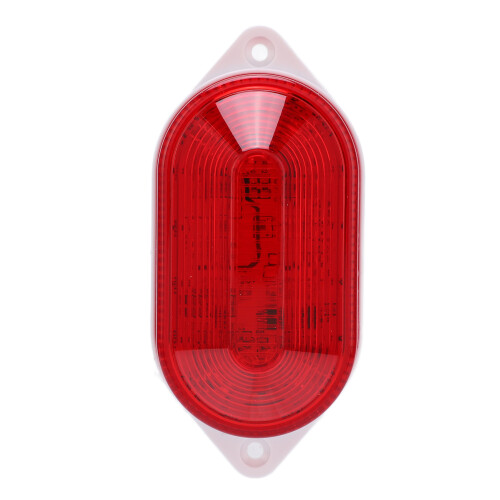 Luce di avvertimento LED rossa 12V Modello 106 ABS 85dB Piccola 2