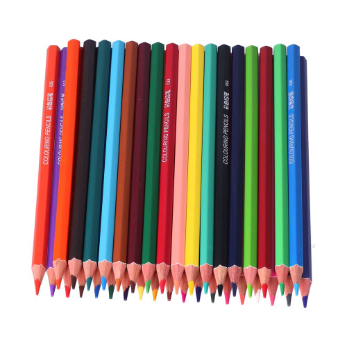 36 crayons aquarelle : couleurs douces et vives