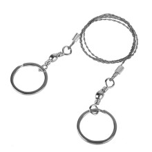 Wire Saw Stainless Steel Pocket Chainsaw With Handles Survival Gear Emergency Chainsaw Camping