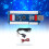 Arcade USB Encoder Kit QM070923 for PC, Raspberry Pi & PS2 Blue & White 14