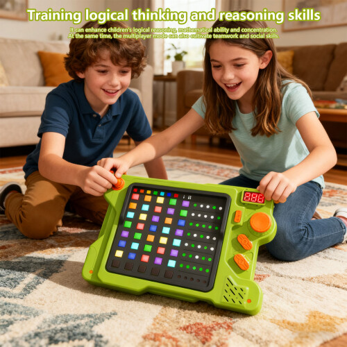 Interactive Logical Puzzle Game For Boys STEM Learning-Green 1