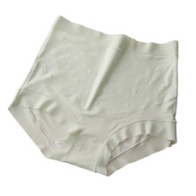 Breathable Cotton Maternity Underwear High Rise-Green XL