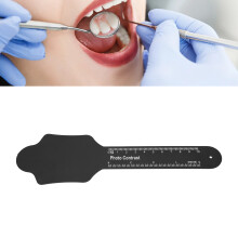 Dental Photo Contrast Black Background Board Metal Alloy for Orthodontic Photos