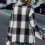 Women's plaid flannel coat-blue XXL 6
