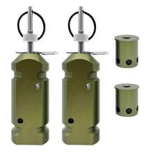 2PCS Perimeter Trip Alarm 12 Gauge Camping Trip Wire Alarm DefenseDevice Warning System for Securit