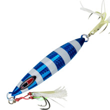 Hard Baits Slow Shaking Jigs Luminous Metal Jig Spoon Fishing Lures Jigging Hook Spinner