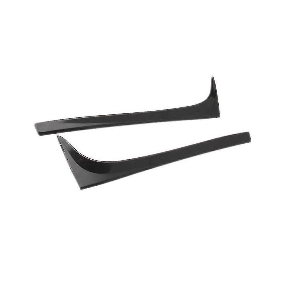 Kikidex (As Show, One Size) Black Rear Window Side Spoiler Wing For Golf 7 Mk7 Gtd R 2014-2018 Car-Styling Auto Rear Window Mir