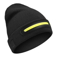 LED Headlamps Caps USB Rechargeable Knit Beanie Unisex Winter Lighted Hat Warm Knitted Cap With LED Light