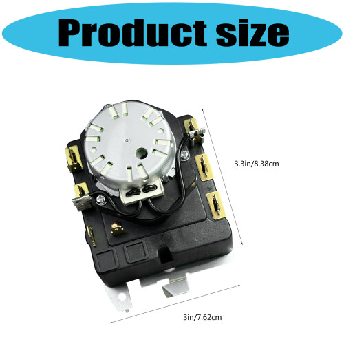 WE04X25281 Dryer Component Timer For Efficient Laundry-1PCS 2
