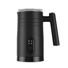 Full-Automatic Milk Frother Machine Smart Touch Control Milk Warmer Temperature Settings Hot&Cold Milk Frother UK Plug