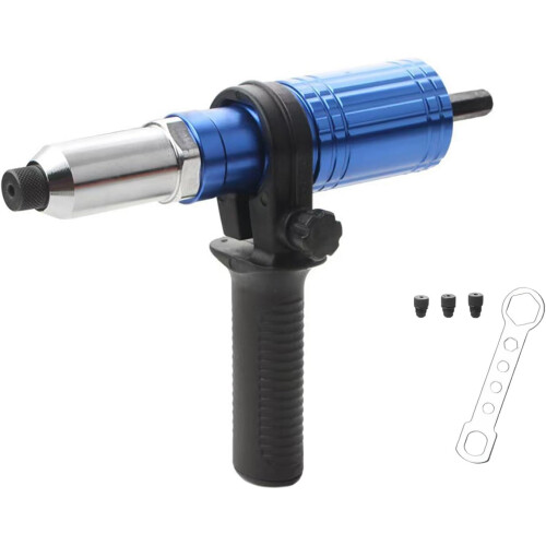 Electric Rivets Tool Attachment Set Rivets Tool Adapter For Enthusiasts And Professionals Powerful Output Riveter 1