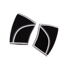 (Schwarz, XL) Sportschutz mit Neopren Kniebandage für alle Aktivitäten,