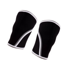 (Schwarz, XS) Sportschutz mit Neopren Kniebandage für alle Aktivitäten,